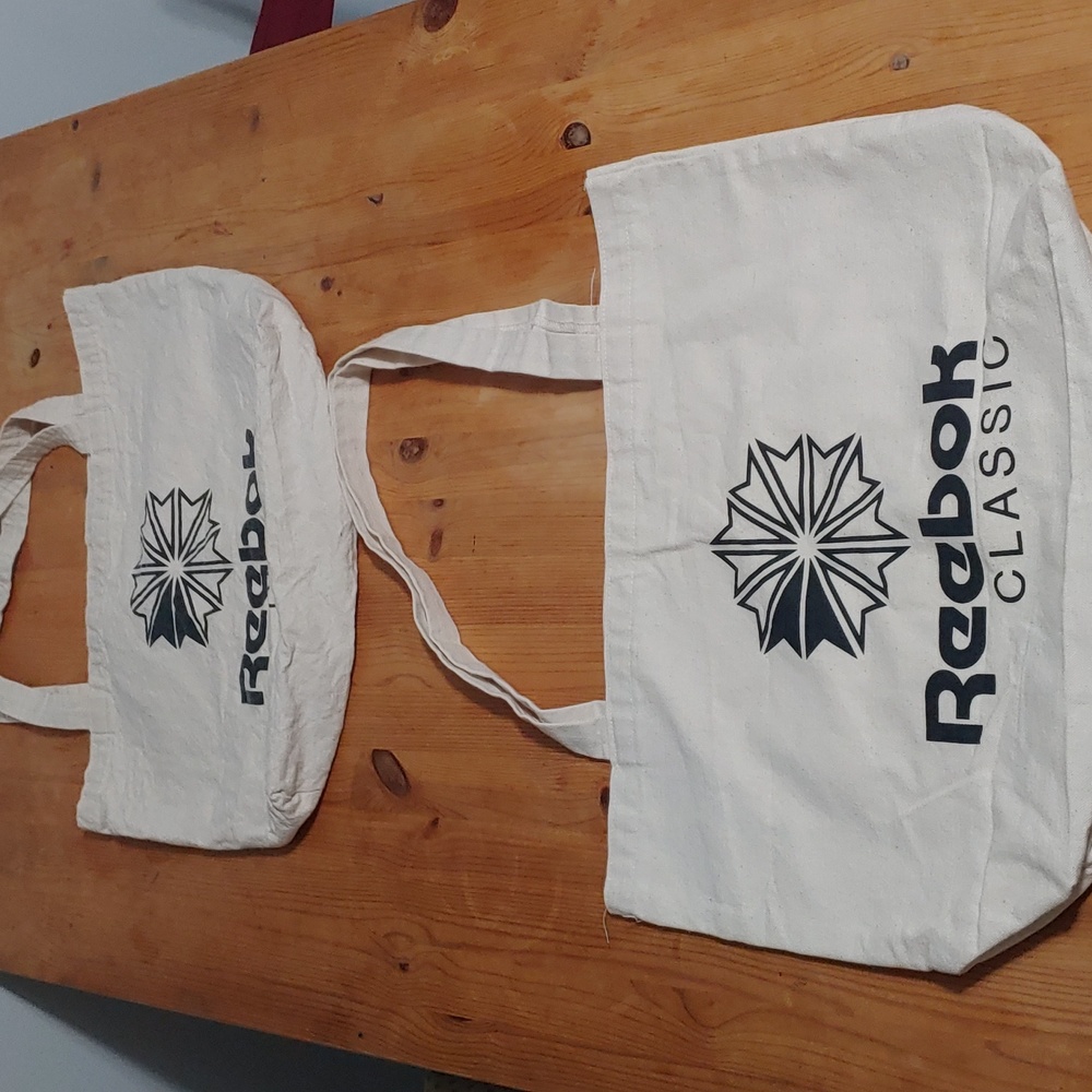 Reebok tote bags (set of 2)
